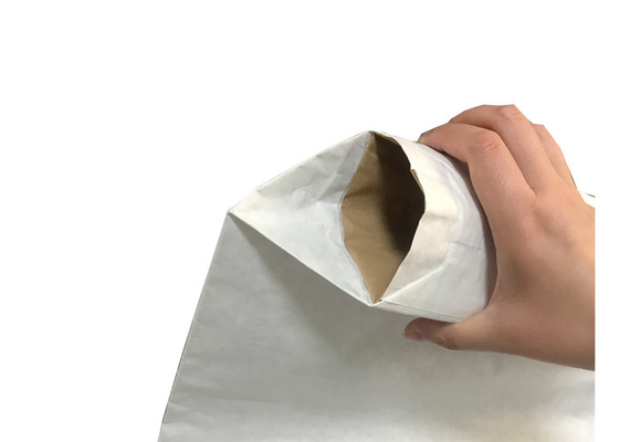 Sacchi di carta incollati chimici 15kg stampato su ordinazione di Multiwall della valvola per cemento