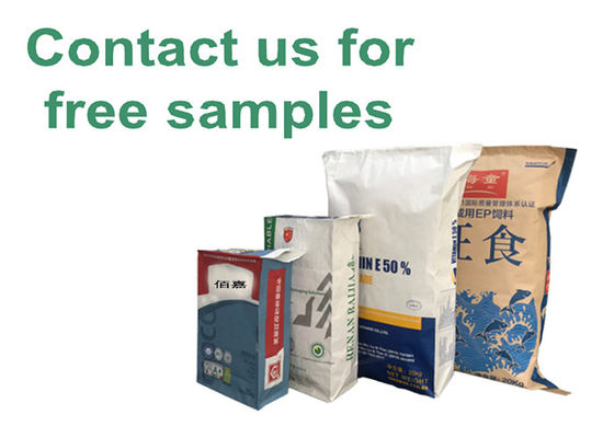 Costruzione industriale Polvere Valvola Carta Sacco 20kg 25kg Custom