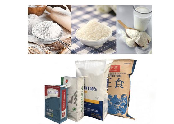 la valvola di carta kraft di 15kg 20Kg 25kg 50kg insacca l'adesivo d'imballaggio delle mattonelle con il vostro proprio logo