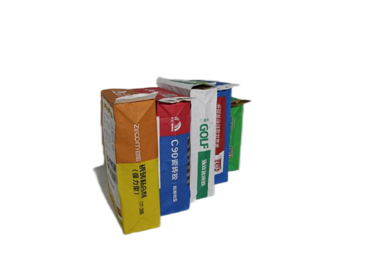 Spessore di chiusura Sacchetti di carta OEM per imballaggi di cemento
