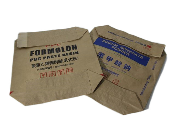 Personalizzazione di forma di stampa rotocalco dei sacchi di carta a parete multipla industriale su misura della valvola