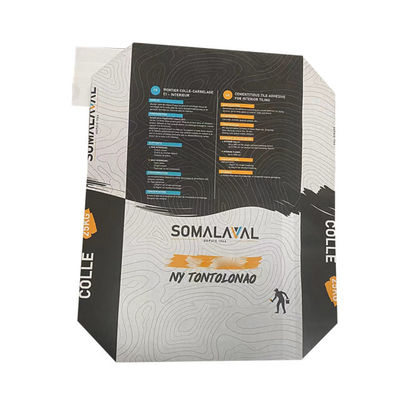 20kg 25kg Cement Bag Multi Wall Sacchi di carta Imballaggio in plastica per piastrelle di ceramica