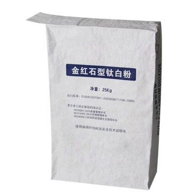 Sacco di carta della borsa 25kg del cemento di carta kraft di colore di CMYK multiuso