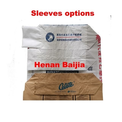 25kg 50kg 3 mette a strati la borsa d'imballaggio di carta kraft per il gesso del mortaio