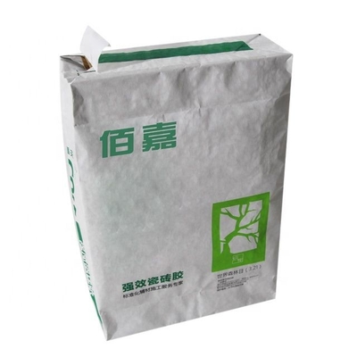 stampa d'imballaggio di Flexo dei sacchi di carta di Multiwall Kraft della borsa della farina del frumento tenero 30kg