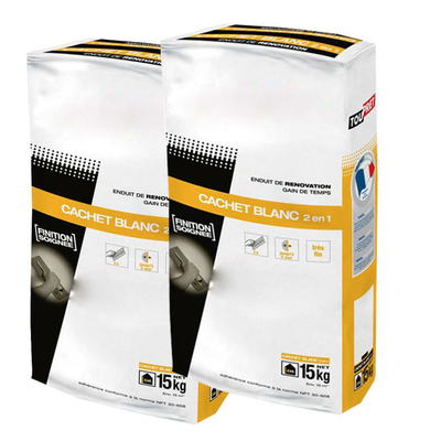 le borse della valvola di 25kg 50kg accettano la dimensione su misura FFS di forma/riempimento/saldatura