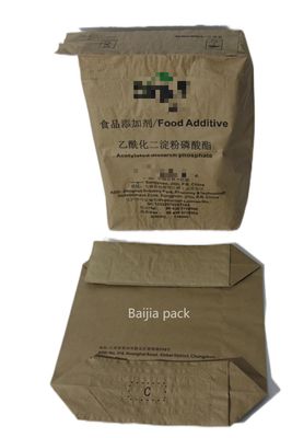 Variabili sacchetti di carta Kraft multiwall a prova di umidità per soluzioni di imballaggio