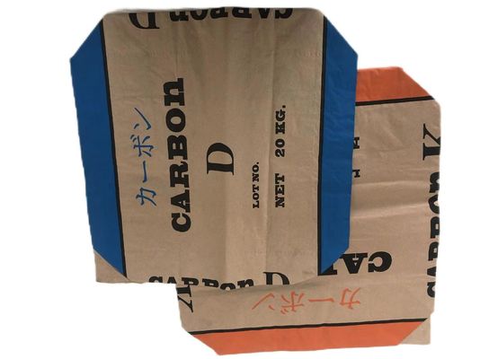 Imballaggio Valvola incollata Sacchetti di carta multipareti Soluzione personalizzata per le imprese