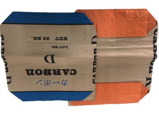 Sacchetti di carta multipareti con valvola incollata durevoli per imballaggi