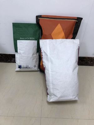 Metodo di stampa flessibile 50 kg Sacchetti di carta a fondo pizzicato Personalizzazione disponibile