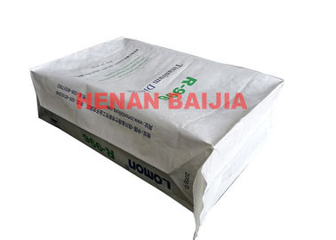 Laminazione del film del PE separata anti goccia dei sacchi di carta di Multiwall della valvola incollata anti slittamento