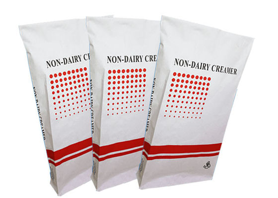 Carta di parete della laminazione della fodera del PE la multi licenzia l'imballaggio della farina dello zucchero di 10kg 25kg 50kg