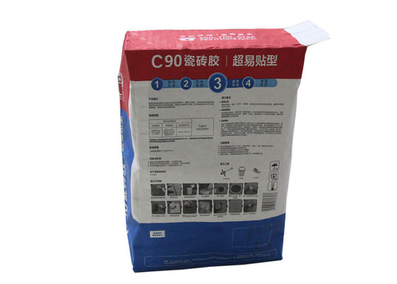 le borse incollate della valvola di carta kraft di 120g/M2 cementano le borse d'imballaggio per il gesso del gesso