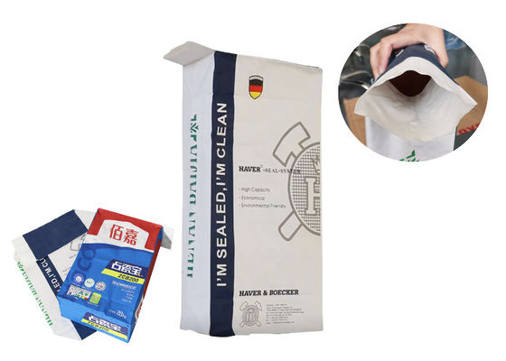 La valvola incollata di carta kraft insacca 20kg 25kg ha demineralizzato la polvere del siero di latte