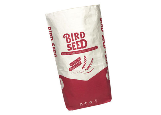 i multi sacchi della carta di parete del pacchetto chimico 25kg cementano il sacco di carta kraft