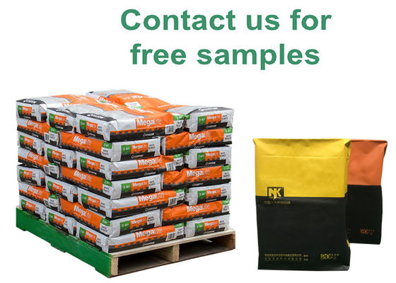 il multi cemento industriale di carta kraft dei sacchi 20kg 25kg della carta di parete 25kg insacca la laminazione di PLA