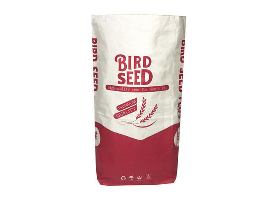 Borsa 20kg 25kg della carta kraft della stampa di Flexo per il latte scremato in polvere