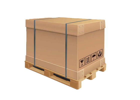 Scatole d'imballaggio flessibili del commestibile del contenitore di carta eliminabile pieghevole da 1000 litri IBC