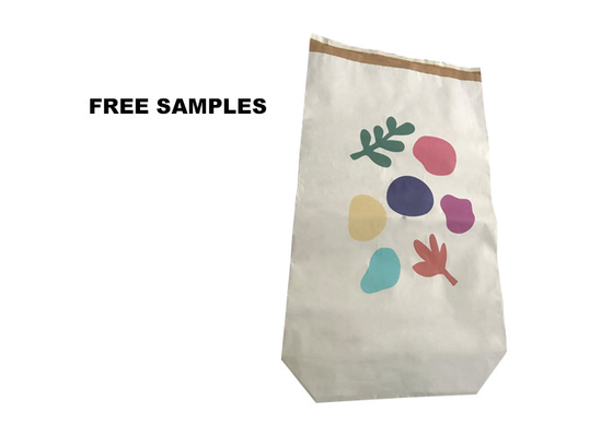 La carta kraft ha laminato le borse tessute pp impermeabilizza 3 strati 25kg composito di plastica 50kg
