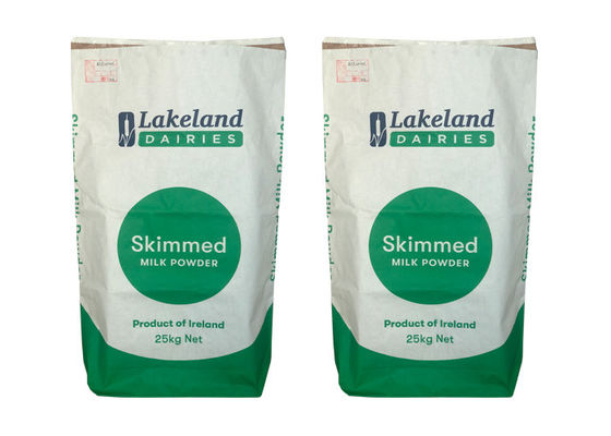 I sacchi di carta bianchi di Multiwall Kraft del commestibile di Brown hanno saldato a caldo i sacchi di carta