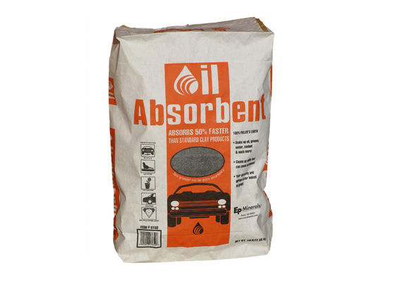 Sacchi di carta 15kg 20kg 25kg di Multiwall della valvola incollati polvere chimica assorbente liquida di caduta