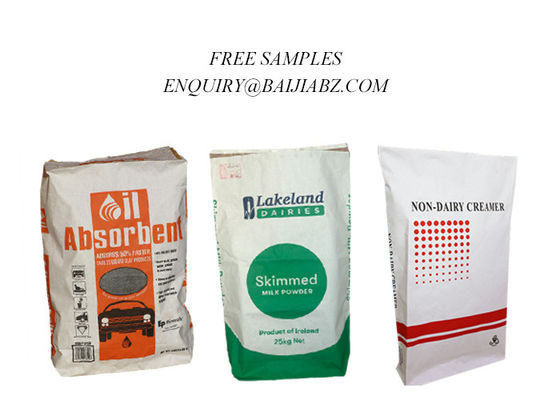 Il prodotto chimico assorbente di caduta liquida ha incollato i sacchi di carta 15kg 20kg di Multiwall