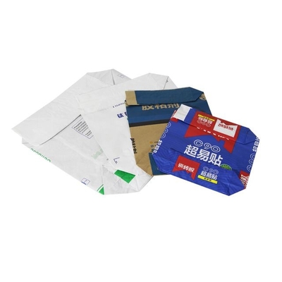 Conveniente Valvola incollata Sacchetti di carta multipareti Imballaggio Prodotti in polvere granulare