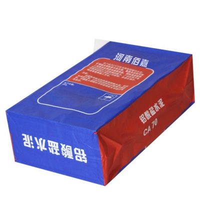 Sacco di carta kraft a pareti multiple con valvola incollata abitudine per cemento 3 pieghe