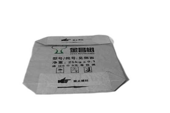 Accetta sacchetti di imballaggio in carta industriale personalizzati da 25 kg con valvola