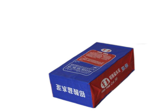 il cemento dell'imballaggio di 25kg 50kg Kraft insacca l'impermeabilizzazione di carta della borsa della valvola