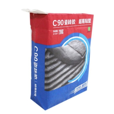 20kg 25kg 50kg Imballaggio industriale della carta del cemento delle borse della valvola incollata