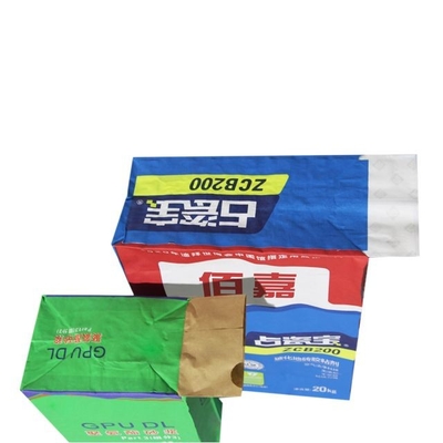 20kg 25kg 50kg Imballaggio industriale della carta del cemento delle borse della valvola incollata