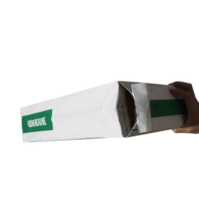 sacchi di carta chimici di Multiwall Kraft del materiale di 20kg 25kg biodegradabili