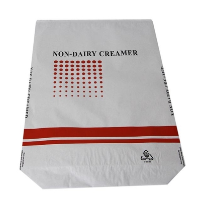 Di latte in polvere ha incollato il commestibile d'imballaggio dei sacchi di carta 20kg 25kg di Multiwall