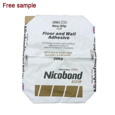 Sacchi di carta inferiori 60g-120g/M2 della valvola di Kraft del quadrato chimico a più strati del sacco di carta