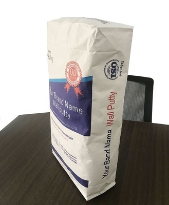 OEM che stampa i sacchi di carta industriali di 25kg 50kg per la roba di alimento del cemento sostenibile