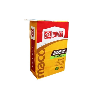 Borsa del cemento incollata colore di carta kraft dei sacchi di carta 50kg di Multiwall della valvola di CMYK