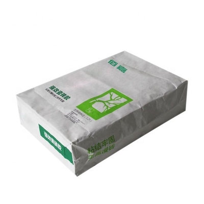 25kg 50kg 3 mette a strati la borsa d'imballaggio di carta kraft per il gesso del mortaio