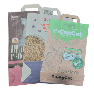 Il tofu variopinto Cat Litter Bag Cat Litter ha personalizzato la progettazione