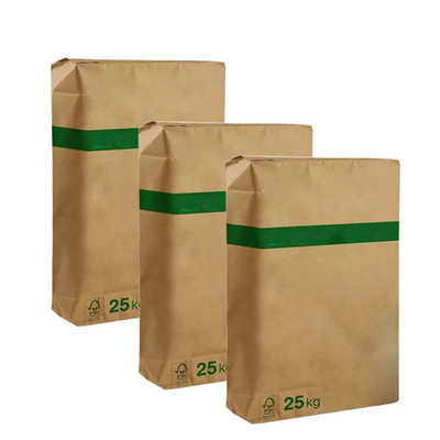 Flexo che stampa il film incollato chimico del PE dei sacchi di carta di Multiwall della valvola 2 strati