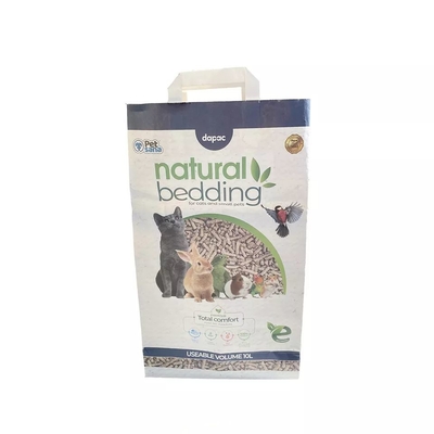 Borsa 3kg 5kg 20kg 7lb 15lb 20lb 25lb di Cat Litter Bag Kraft Paper della bentonite dell'OEM