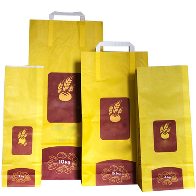 Sacchi di carta biodegradabili stampati su ordinazione di ISO9001 6L 10L per Cat Litter Packaging