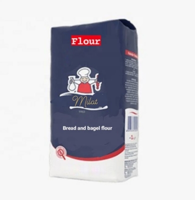 Sacchetti di carta multiparete con valvola industriale con maniglia personalizzata con chiusura