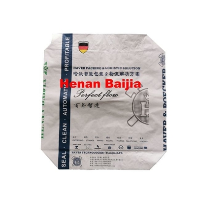 stampa d'imballaggio di Flexo dei sacchi di carta di Multiwall Kraft della borsa della farina del frumento tenero 30kg