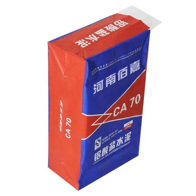 Sacchi di carta industriali d'impermeabilizzazione d'imballaggio 25kg 50kg del cemento di Kraft