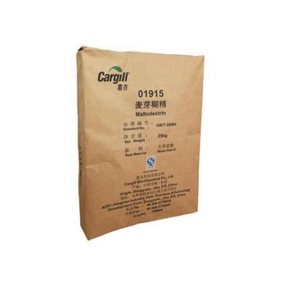 Imballaggio industriale dei sacchi di carta 20kg 25kg del pe di GMP della carta standard del film