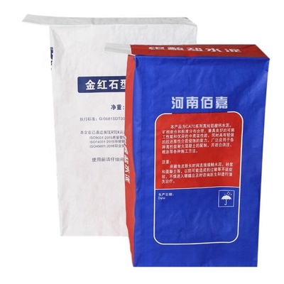 i sacchi di carta di Multiwall della valvola incollati stampa di 20kg 25kg Flexo cementano l'imballaggio