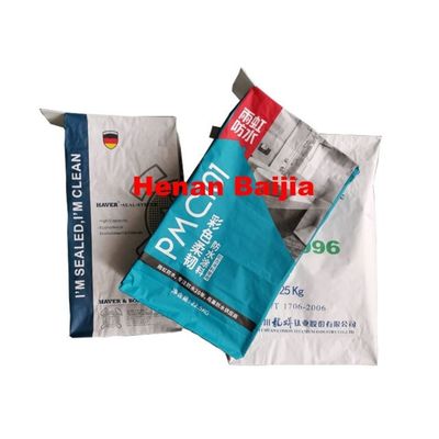 i sacchi di carta industriali standard di 20kg 30kg GMP producono la borsa del film del pe separata la sterilità di flusso