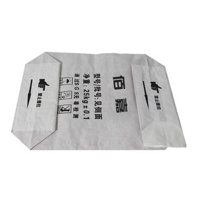 i sacchi di carta industriali standard di 20kg 30kg GMP producono la borsa del film del pe separata la sterilità di flusso