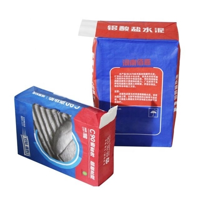 Sacchi stampati su ordinazione della valvola della carta kraft di Multiwall per cemento 15kg 20kg